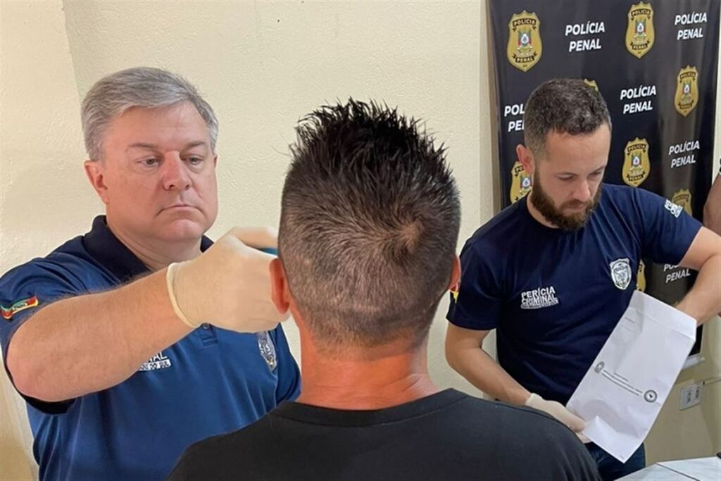 Foto: Susepe (Divulgação) - Cerca de 90 monitorados compareceram para coletar material genético