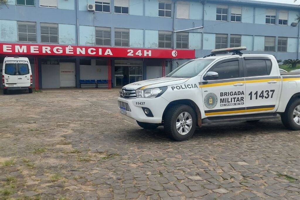 Homem é preso após agredir a ex-companheira e atual namorado dela em São Pedro do Sul