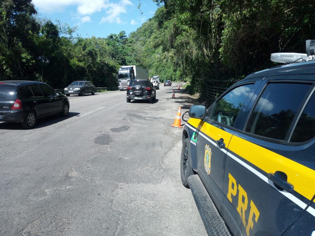 título imagem Após novo deslizamento na BR-158, pista entre Santa Maria e Itaara é liberada