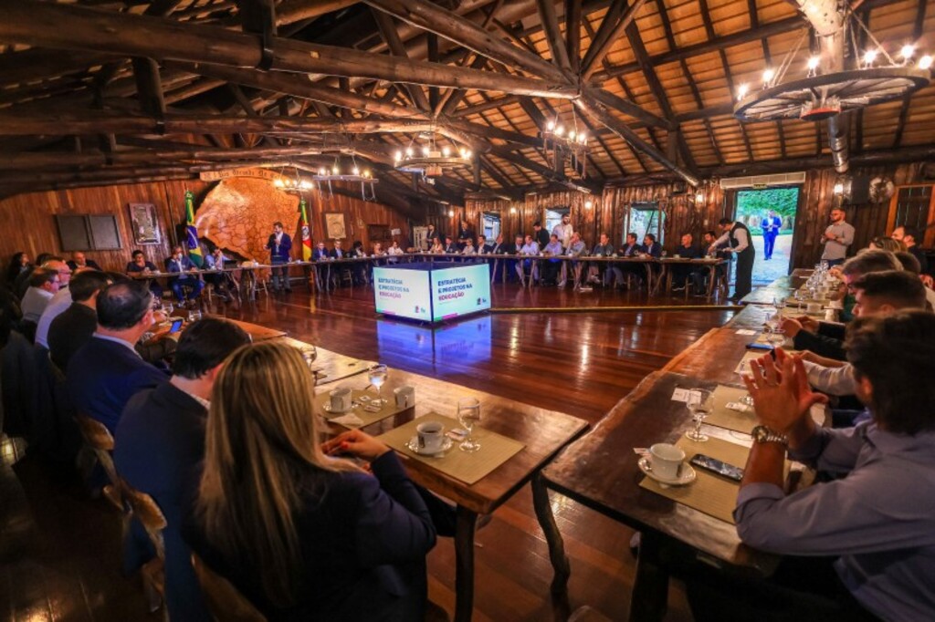 Foto: Gustavo Mansur/Secom - Propostas foram apresentadas à base aliada em encontro no Palácio Piratini