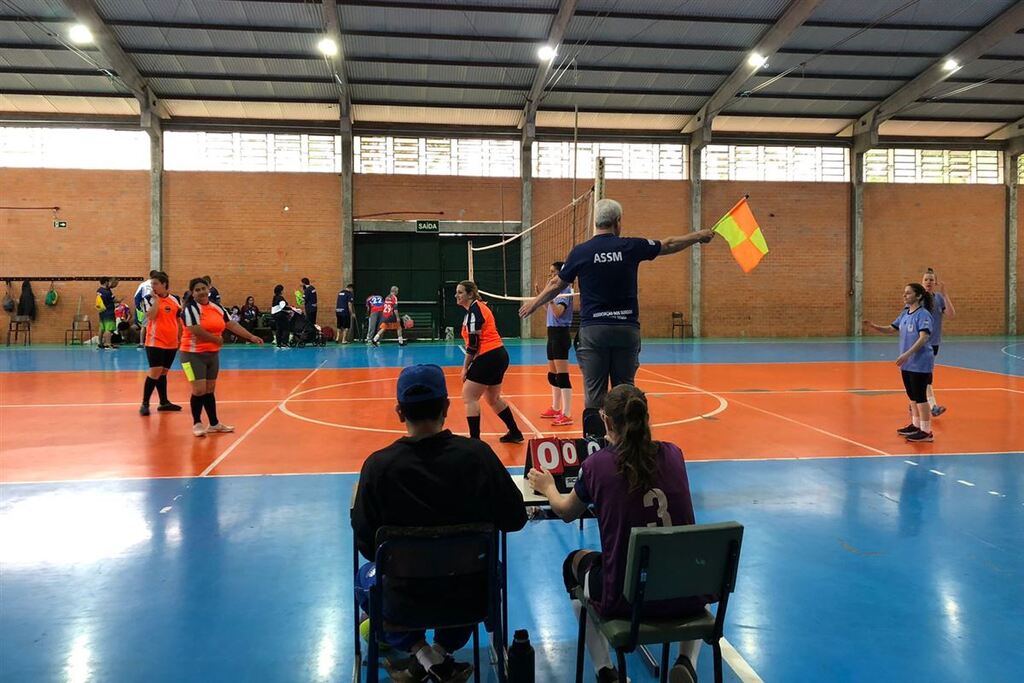 Santa Maria foi sede de Campeonato Estadual de Minivôlei de Surdos no último final de semana