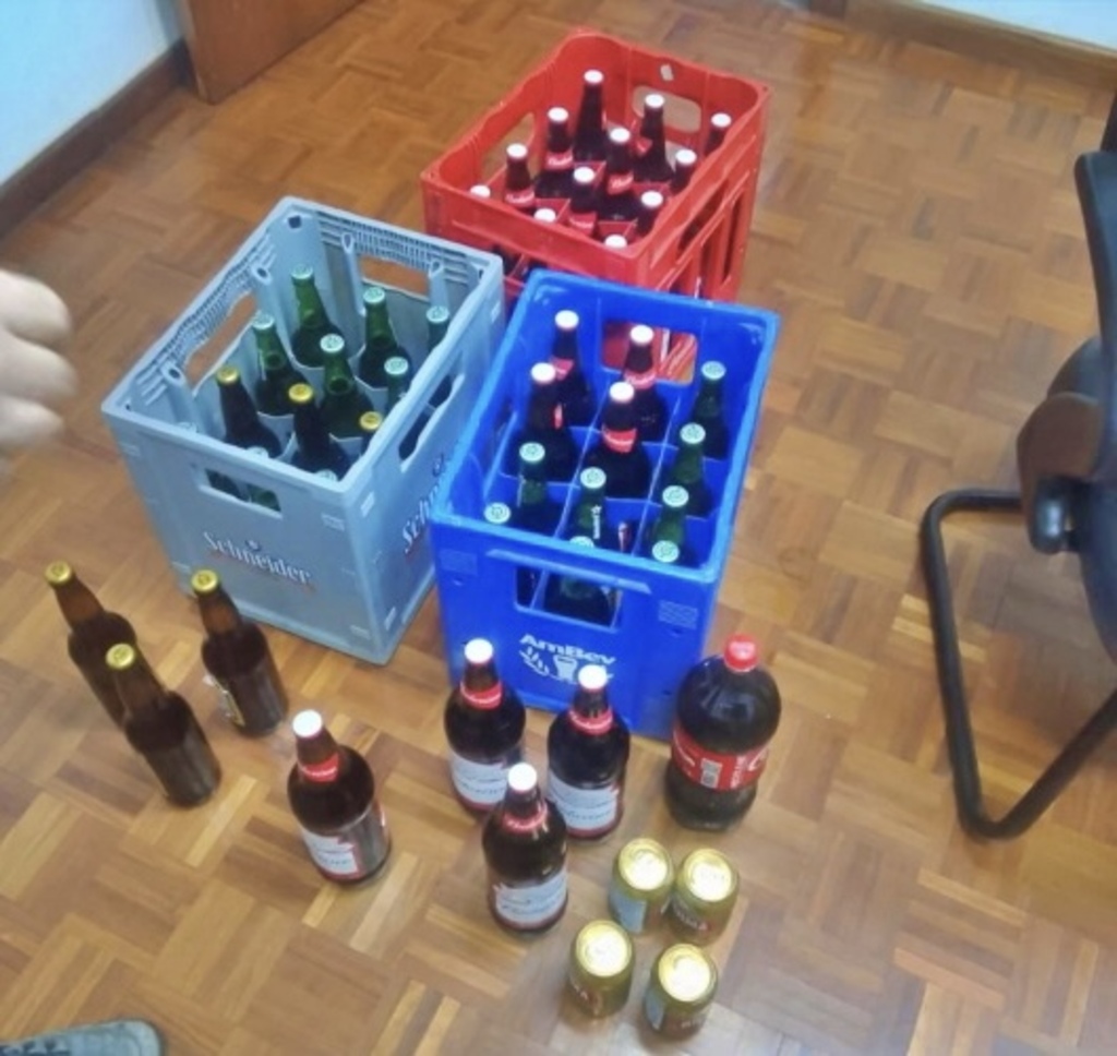 Homem é preso após furtar bebidas em Santiago