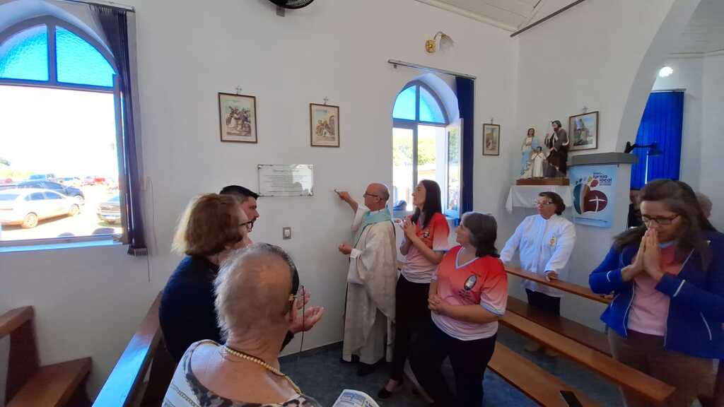 título imagem Capela de descendentes de poloneses completa 100 anos em Jaguari