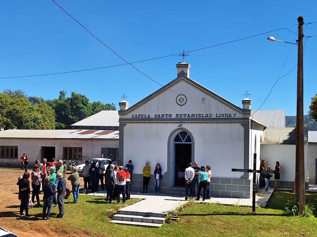 Capela de descendentes de poloneses completa 100 anos em Jaguari
