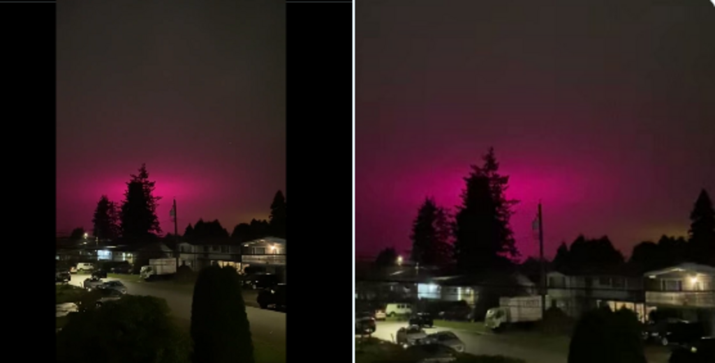 Estufa de maconha faz o céu ficar rosa no Canadá
