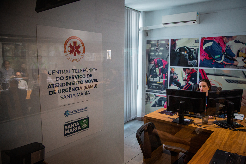 título imagem Central telefônica 24h do Samu já está em funcionamento em Santa Maria