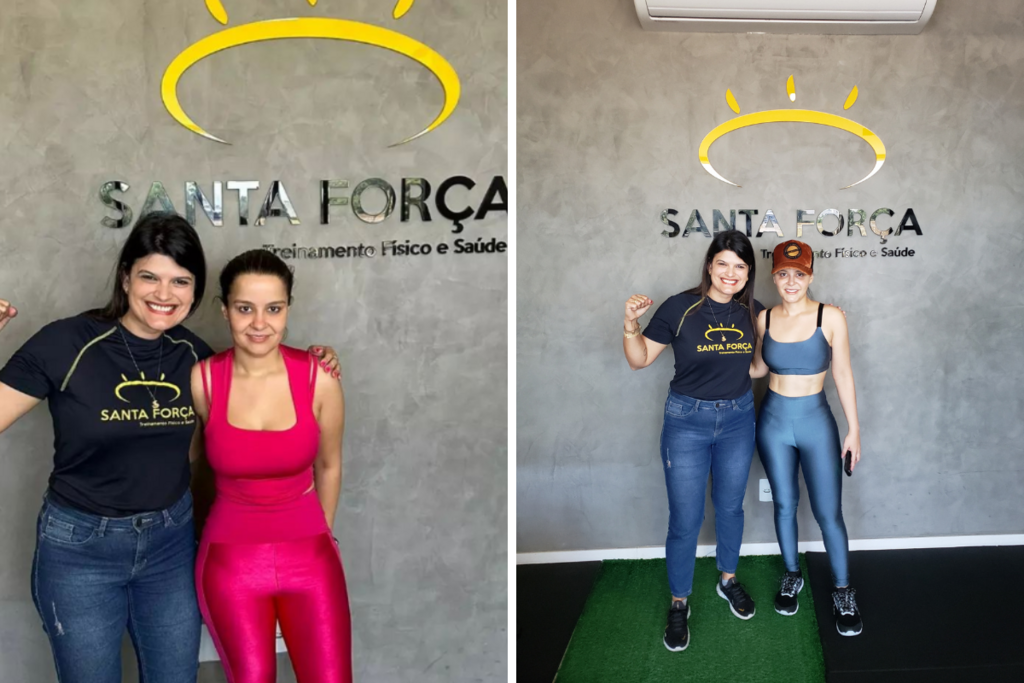 Treino em academia em Camobi e mais: veja bastidores da passagem de Maiara e Maraisa por Santa Maria