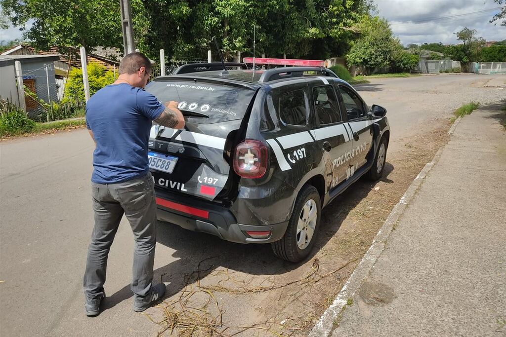 Polícia Civil prende homem que pulou muro e assaltou funcionária de motel em Santa Maria