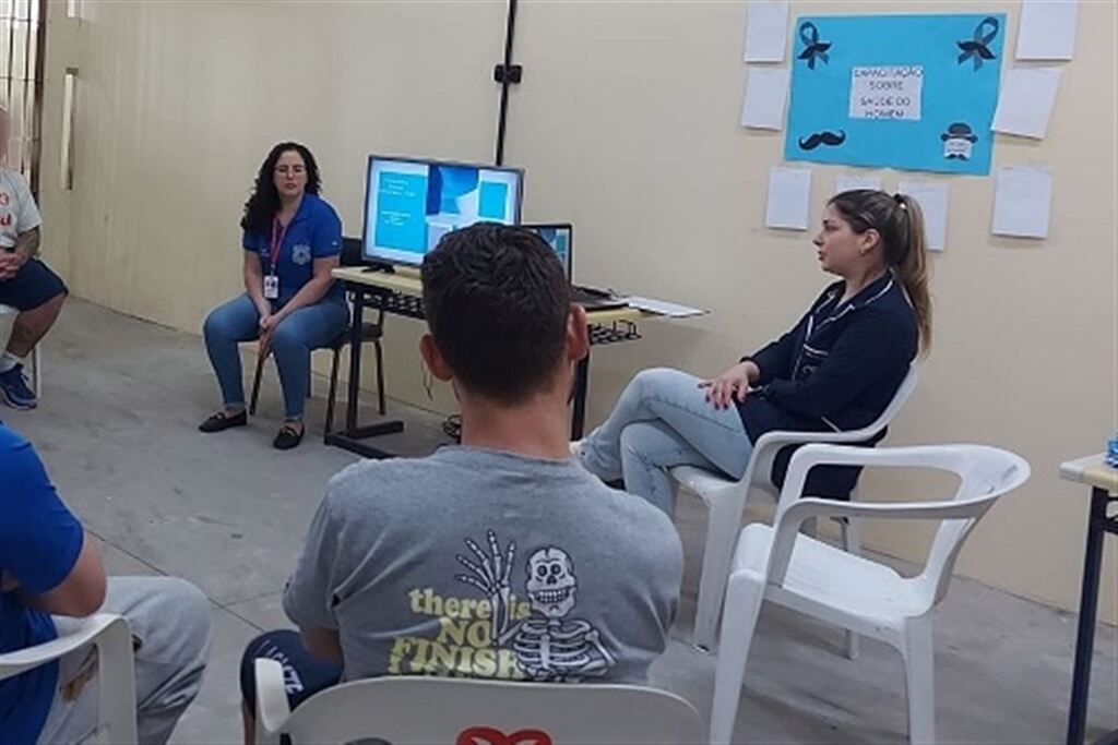 Penitenciária de Santa Maria realiza atividade alusiva ao Novembro Azul