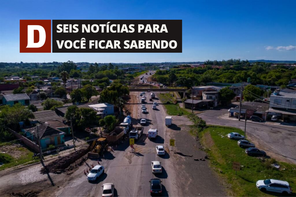 Com obras no entorno do acesso ao Bairro Urlândia, BR-287 tem bloqueios parciais nesta semana e outras 5 notícias