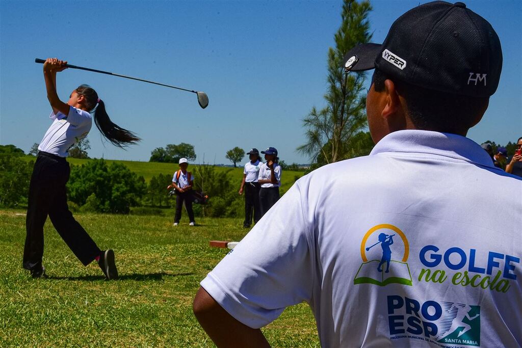 Foto: Eduardo Ramos (arquivo Diário) - Entre os projetos contemplados está o Golfe na Escola, do Santa Maria Golfe Clube (SMGC)