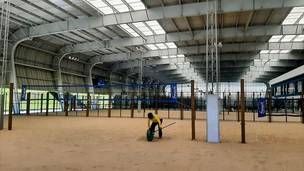 Clube Dores inaugura o primeiro dos dois complexos esportivos que vão custar R$ 23 milhões