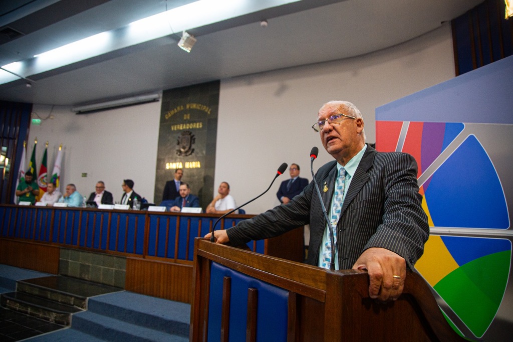 Manoel Badke é eleito presidente da Câmara dos Vereadores de Santa Maria Manoel Badke é eleito presidente da Câmara dos Vereadores de Santa Maria