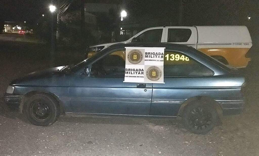 Carro furtado em Santa Maria é recuperado em Agudo