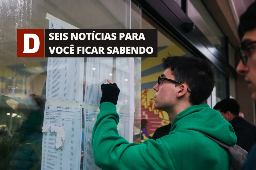 Inscrições para o Vestibular e PSS da UFSM terminam nesta terça e outras cinco notícias 
