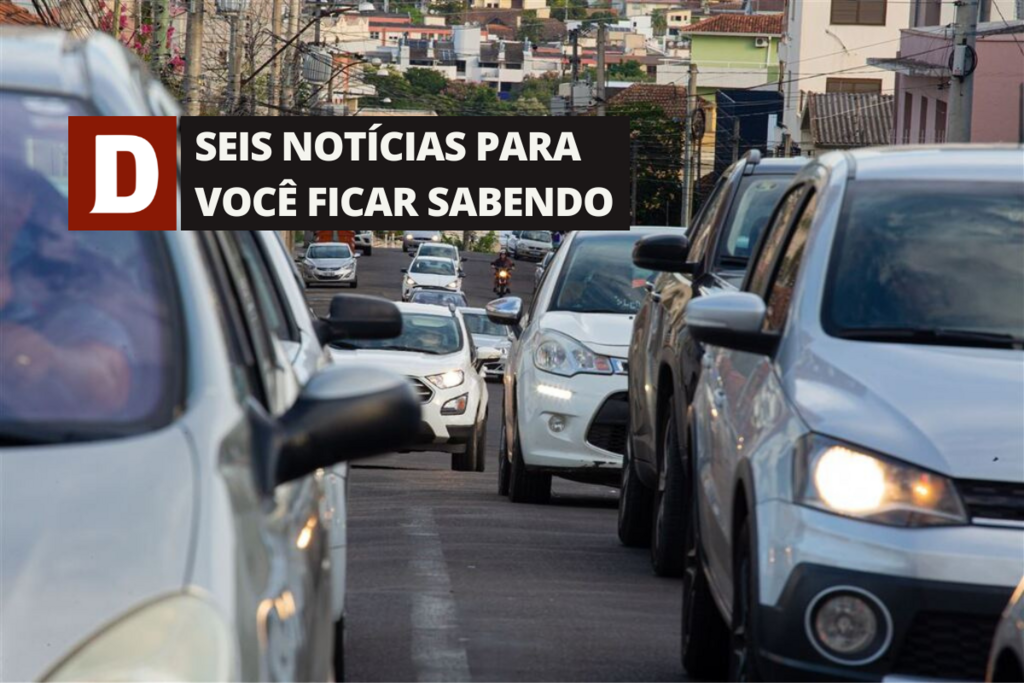Contribuinte tem até esta quinta-feira para garantir desconto máximo no IPVA e outras 5 notícias