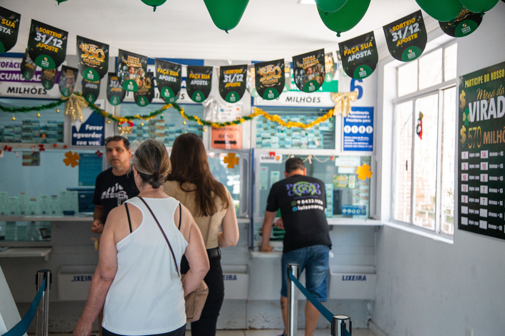 Duas apostas de Santa Maria faturam a quina da Mega da Virada Duas apostas de Santa Maria faturam a quina da Mega da Virada