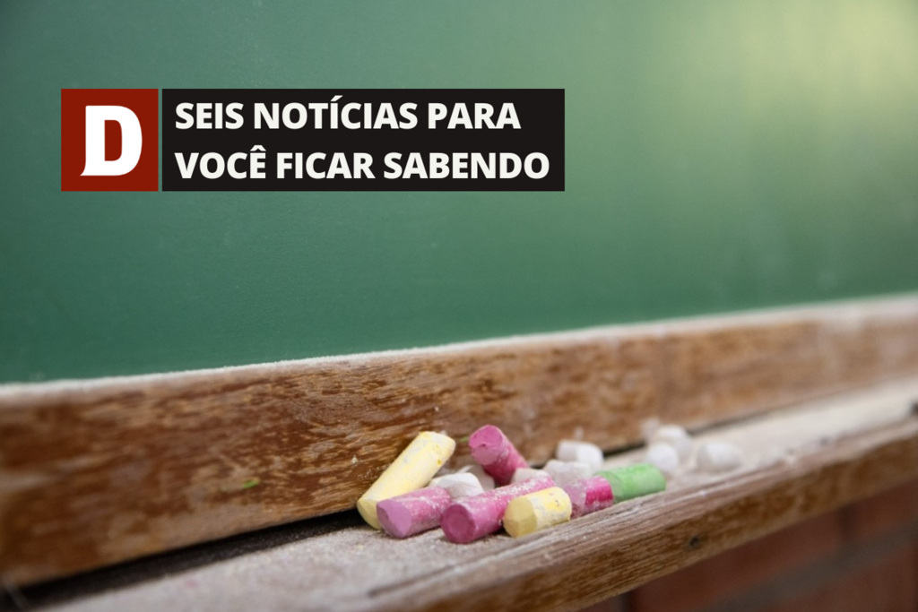 Governo do Estado anuncia novo concurso com mais 3 mil vagas para professores e outras 5 notícias