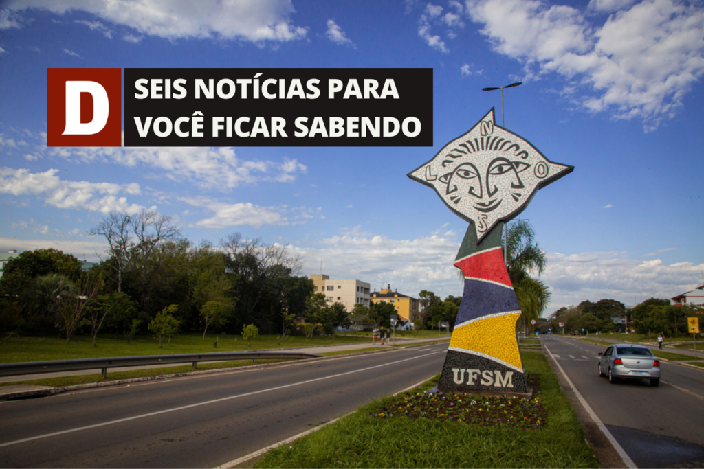 Cerca de 8 mil candidatos são esperados no campus da UFSM neste fim de semana e outras 5 notícias