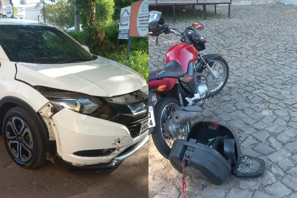 título imagem Veículos se envolvem em acidente na Faixa Nova de Camobi; estudante estava indo realizar a prova do vestibular