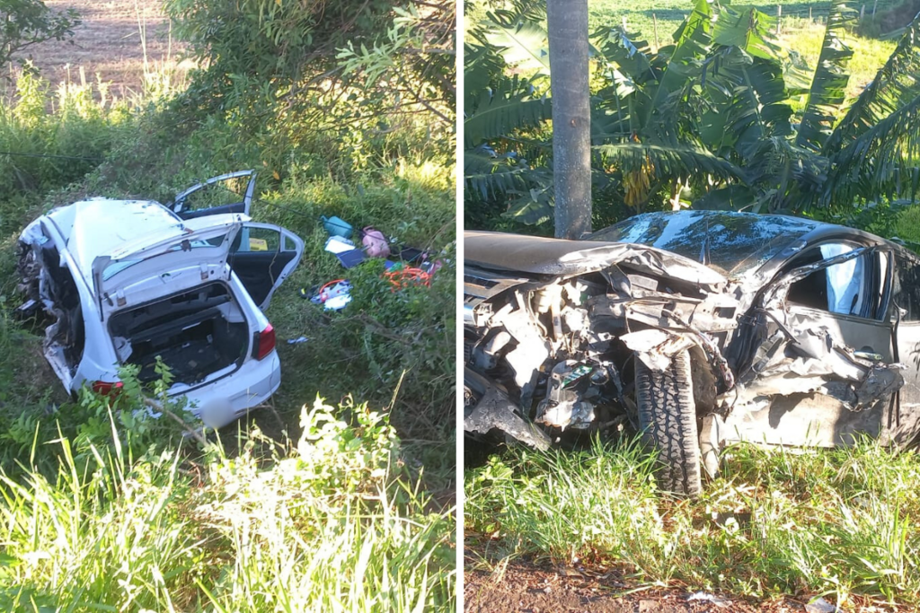 título imagem Colisão lateral deixa duas pessoas feridas na RSC-287, entre Restinga Sêca e Santa Maria