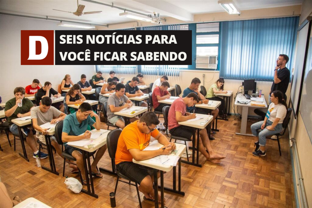 Começa nesta segunda-feira o período de inscrições para o Sisu e outras 5 notícias