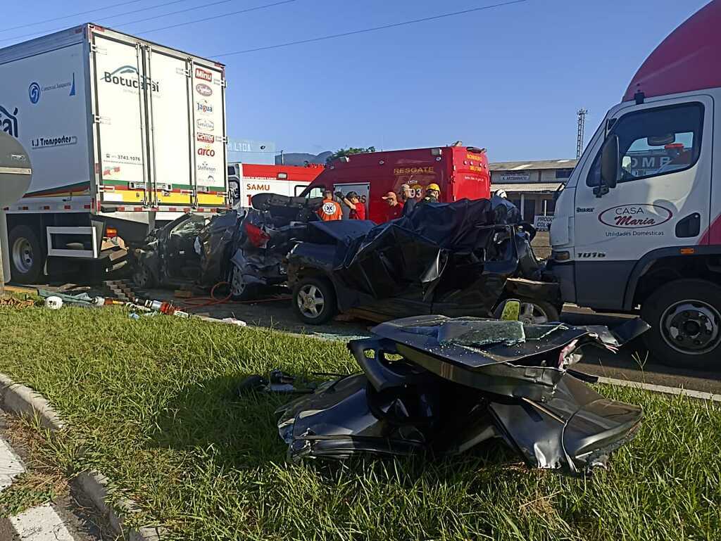 Rota se posiciona sobre acidente com morte em local de pare e siga em Paraíso do Sul