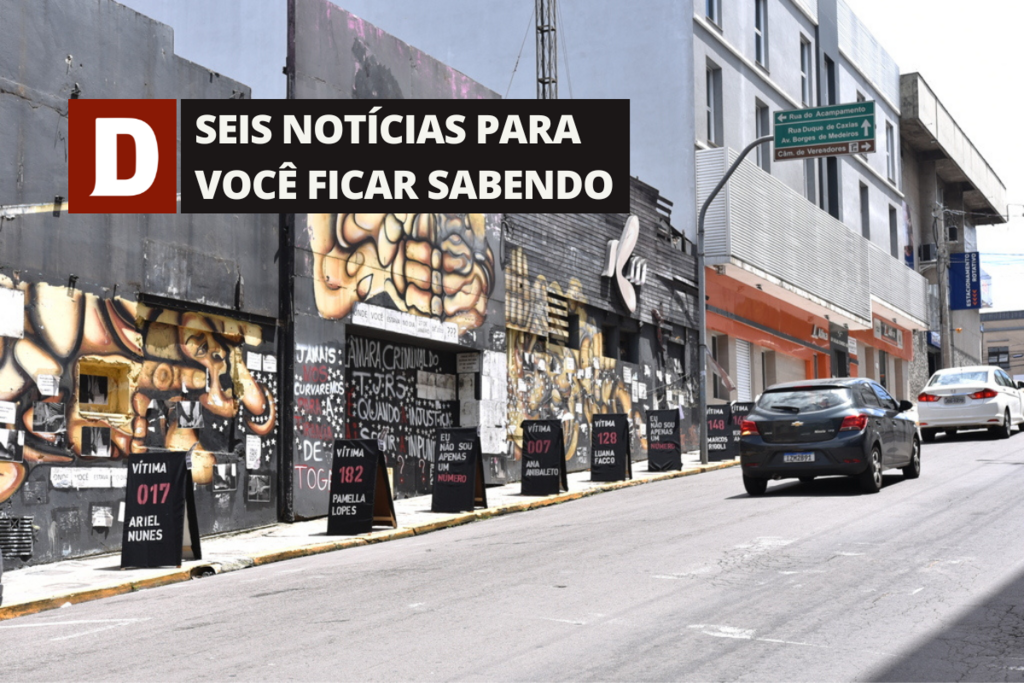 Trânsito terá bloqueio devido à programação de 11 anos da tragédia da boate Kiss e outras 5 notícias