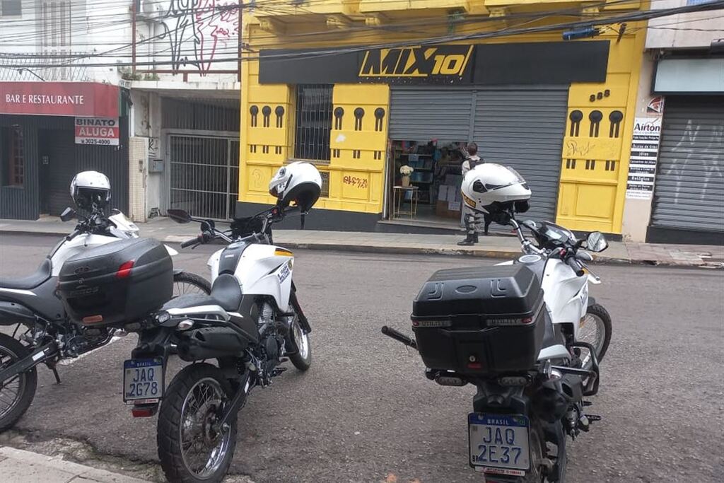 Estabelecimento comercial é alvo de criminosos pela quarta vez em menos de um mês em Santa Maria