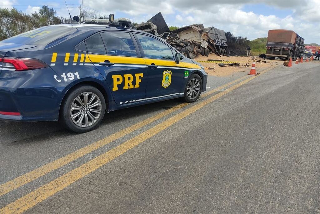 Foto: Polícia Rodoviária Federal (PRF)/Divulgação - 