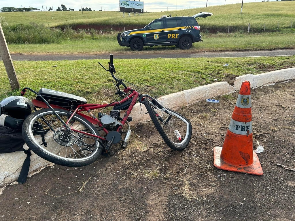 título imagem Ciclista morre ao ser atropelado por caminhão na BR-158 em cidade da região