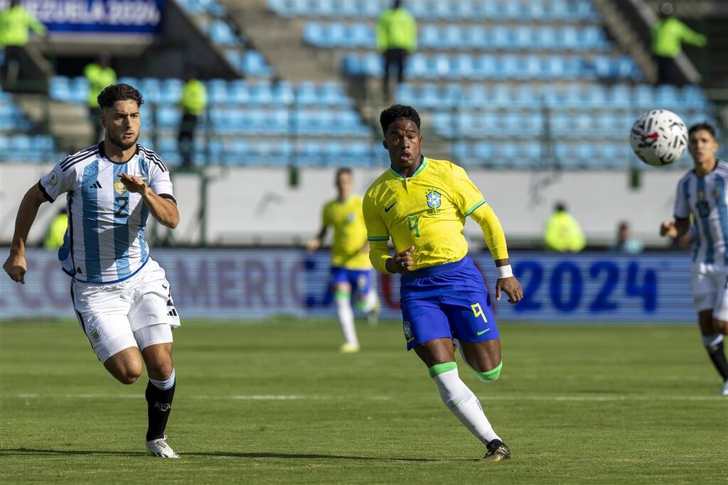 título imagem Seleção Olímpica masculina perde para a Argentina e não vai a Paris 2024