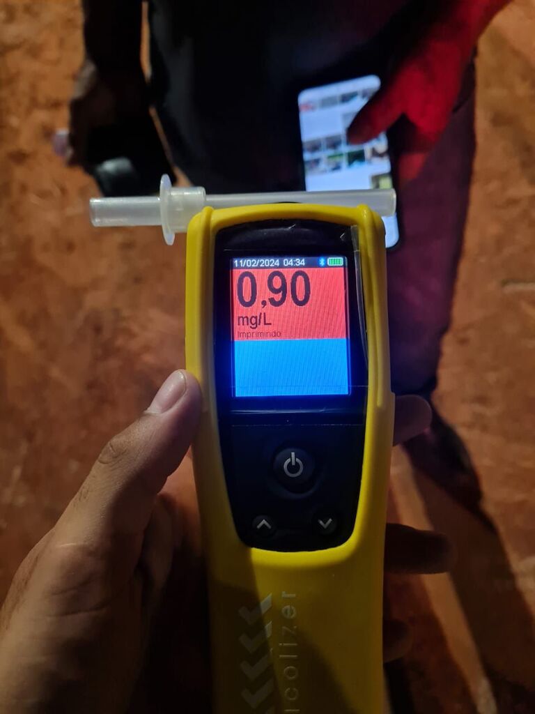 Jovem de 18 anos é preso por dirigir embriagado em Júlio de Castilhos