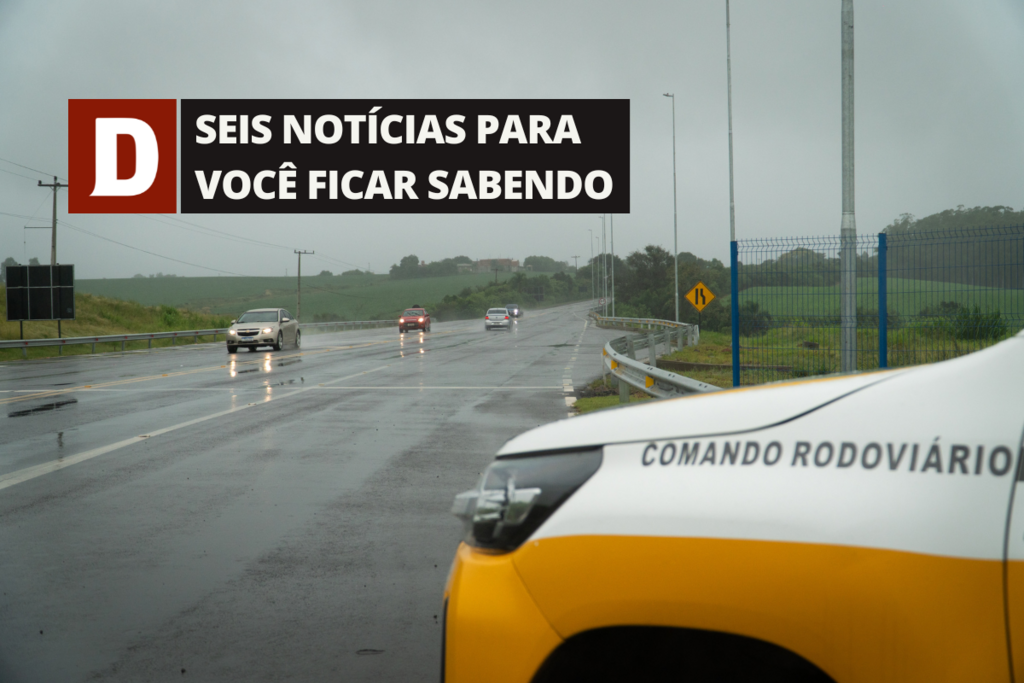 Volta do Carnaval tem movimento calmo nas estradas da região e outras 5 notícias