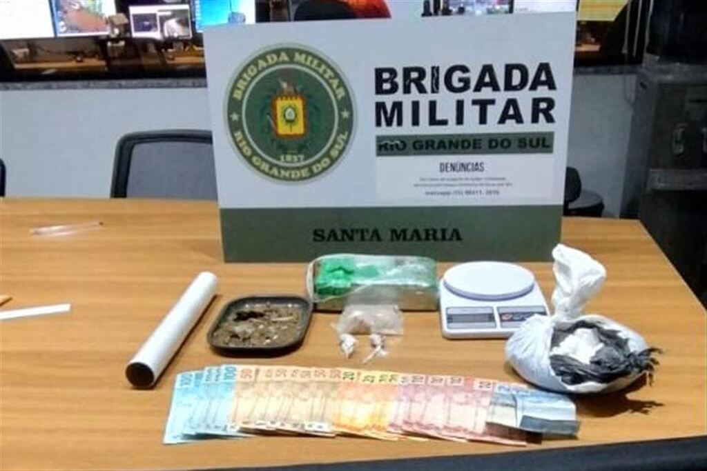 Brigada Militar apreende drogas em residência após denúncia