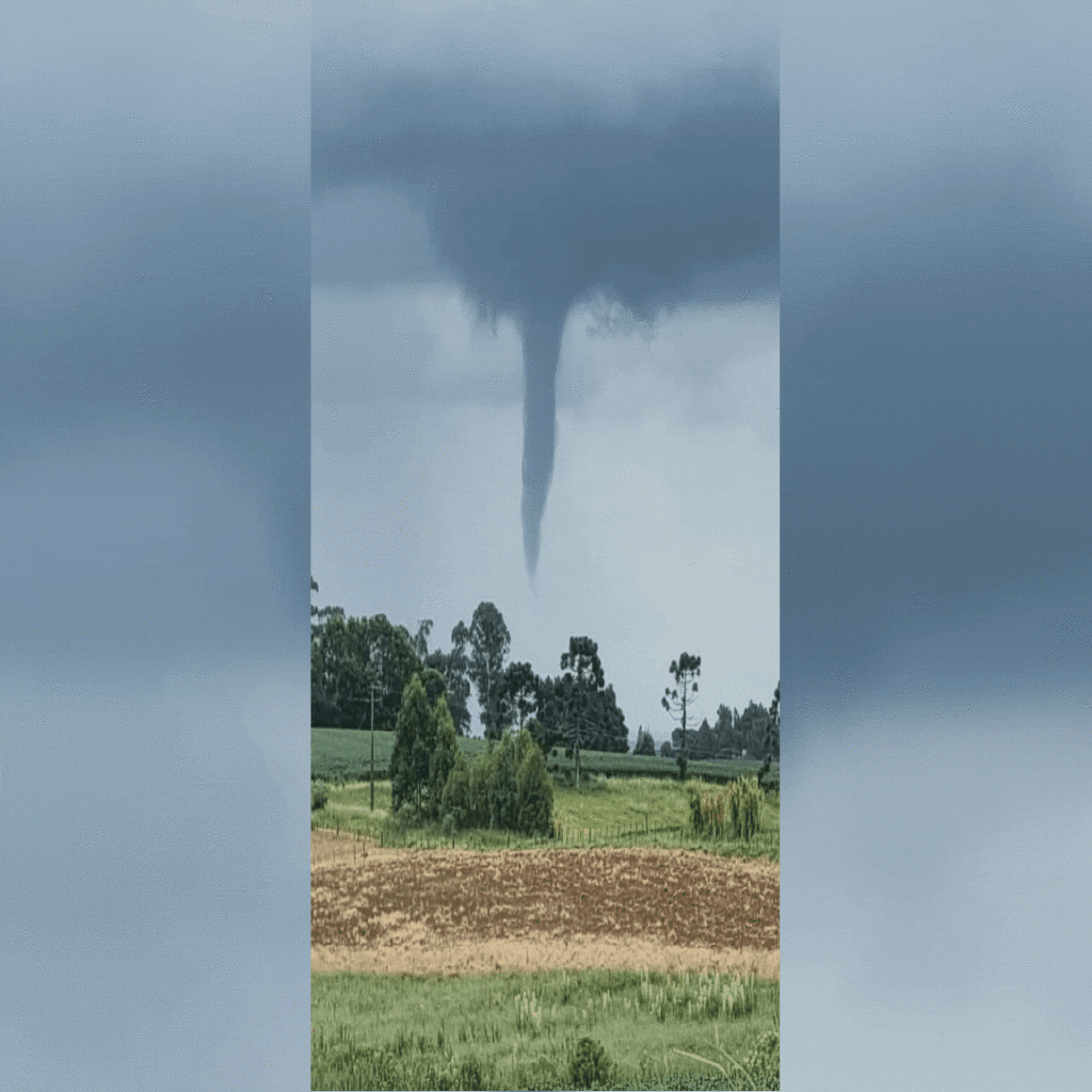 título imagem Tornado em Júlio de Castilhos? Entenda o fenômeno que surpreendeu moradores do interior do município