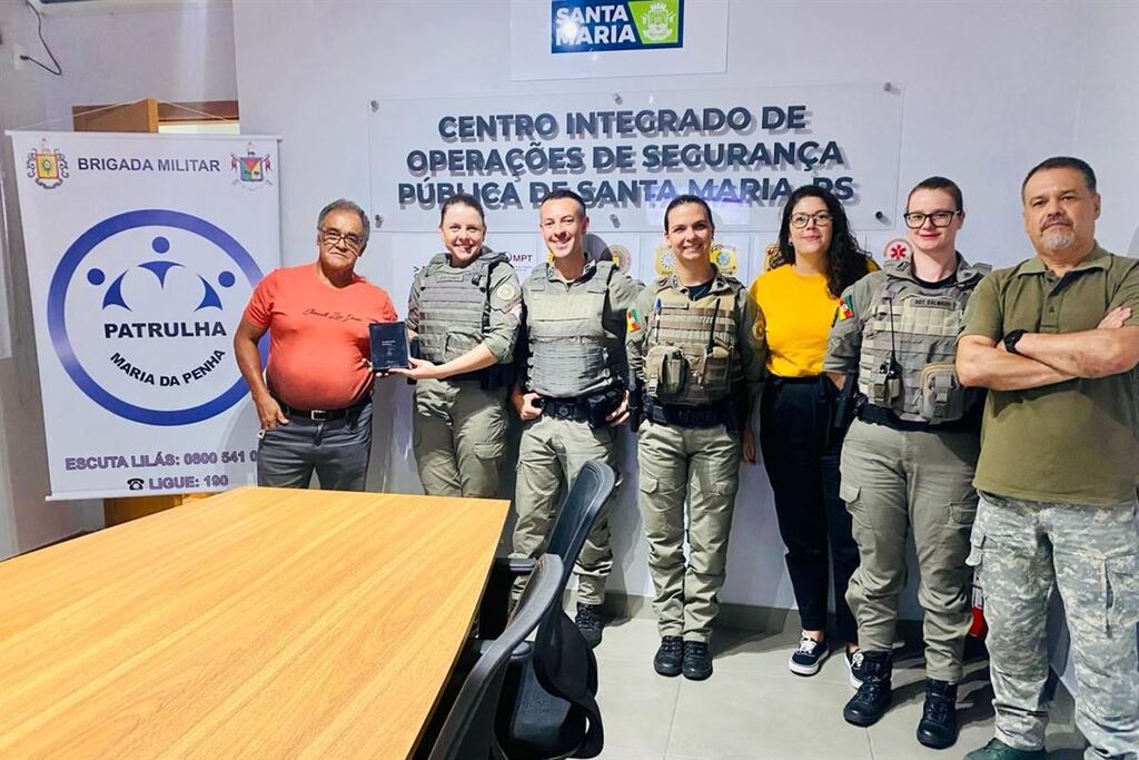 Foto: Brigada Militar - A entrega do tablet foi realizada no Centro Integrado de Operações de Segurança Pública (Ciosp)