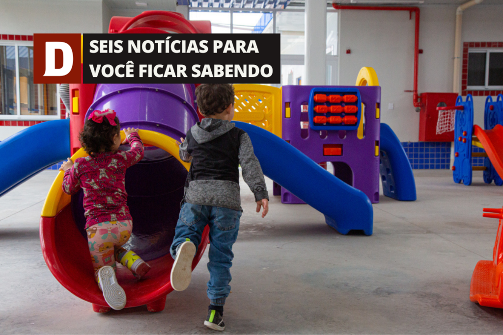 Solicitação de vaga para pré-escola na Rede Municipal reabre nesta segunda-feira e outras 5 notícias
