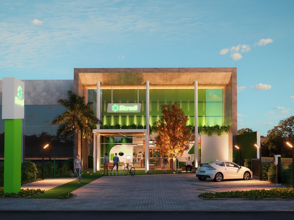 Divulgação - Ao integrar tecnologia e conforto humano, as agências relacionais promovem uma visão inovadora de serviços financeiros