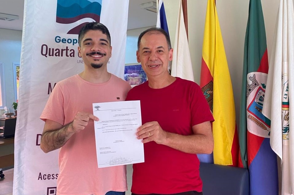 Anunciado novo diretor do Geoparque Unesco Quarta Colônia