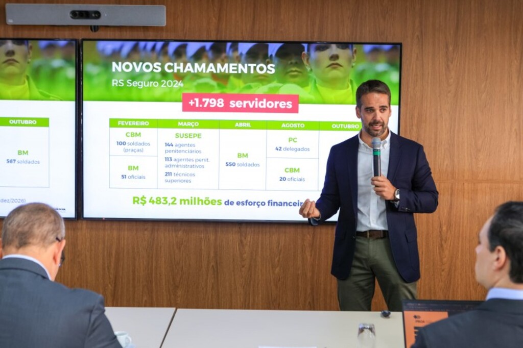 Governo do Estado anuncia cronograma de chamamento de quase 1,8 mil servidores para a Segurança Pública