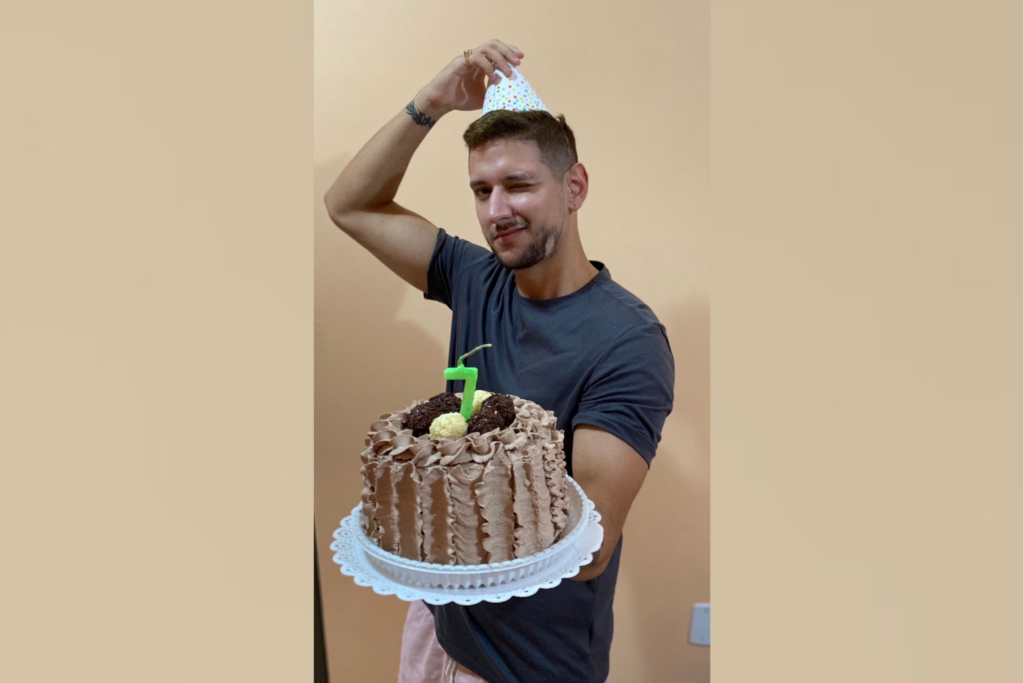 Foto: Arquivo Pessoal - Márcio estaria completando 7 anos em 2024, levando em consideração apenas os aniversários comemorados na 