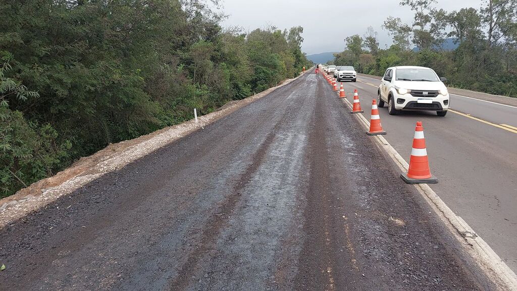 Onde e quando serão construídas as próximas terceiras faixas na RSC-287