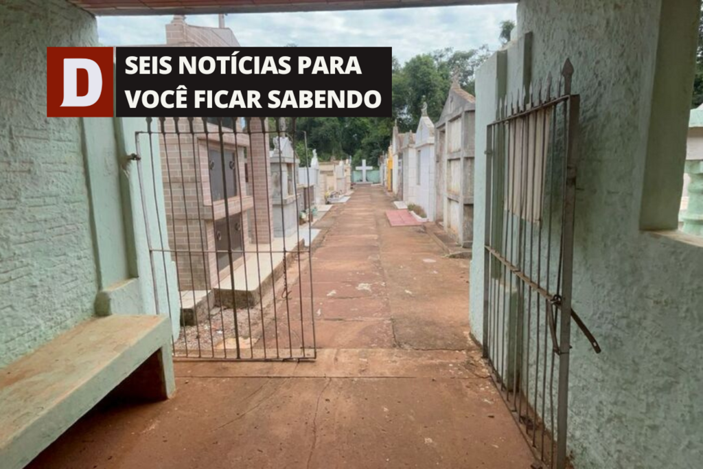 MP denuncia quatro pessoas por matar e crucificar mulher em ritual religioso dentro de cemitério e outras 5 notícias