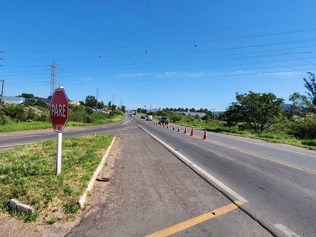 título imagem PRF informa sobre alterações no trânsito da BR-392, em função do Rodeio do Conesul