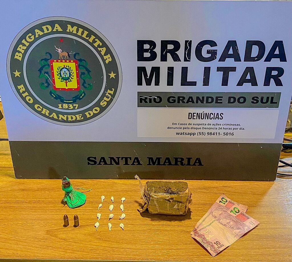 título imagem Jovem é presa em flagrante por tráfico de drogas em Santa Maria