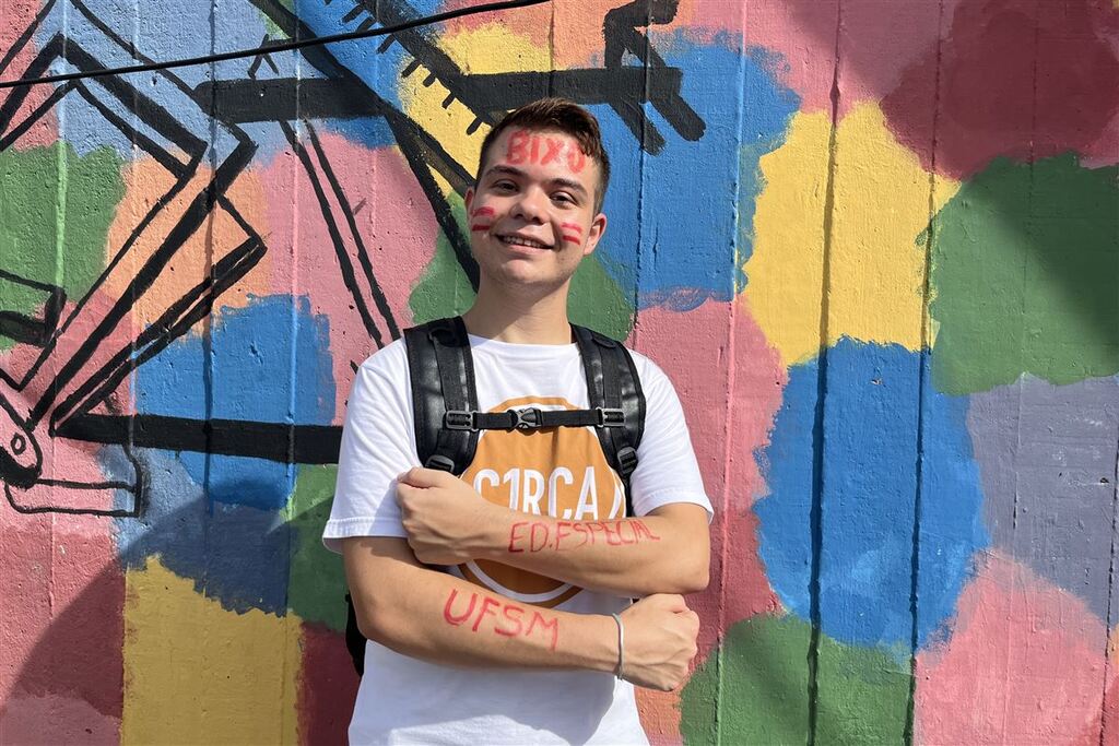 Galeria de imagens: Cristian Saldanha passou em Educação Especial na UFSM e pretende comemorar a conquista na Calourada