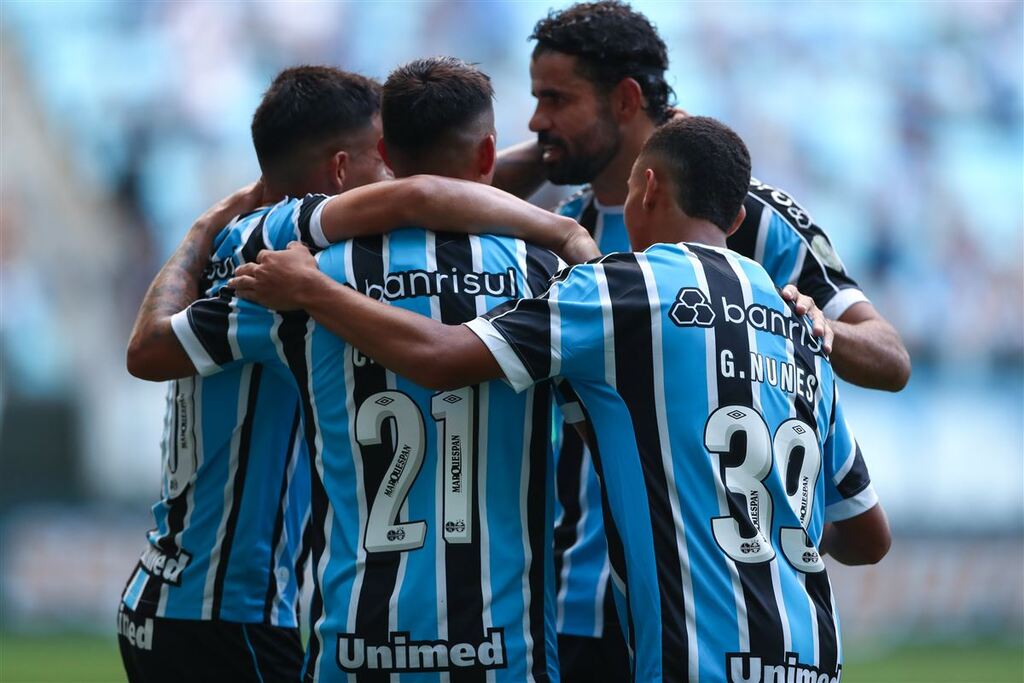 Foto: Lucas Uebel (Grêmio) - Tricolor eliminou o Xavante nas quartas de final do Gauchão neste domingo