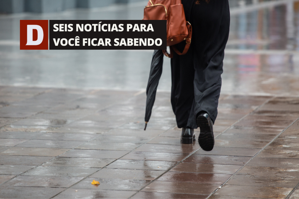 título imagem Último fim de semana do verão deve ser marcado por chuva na Região Central e outras 5 notícias