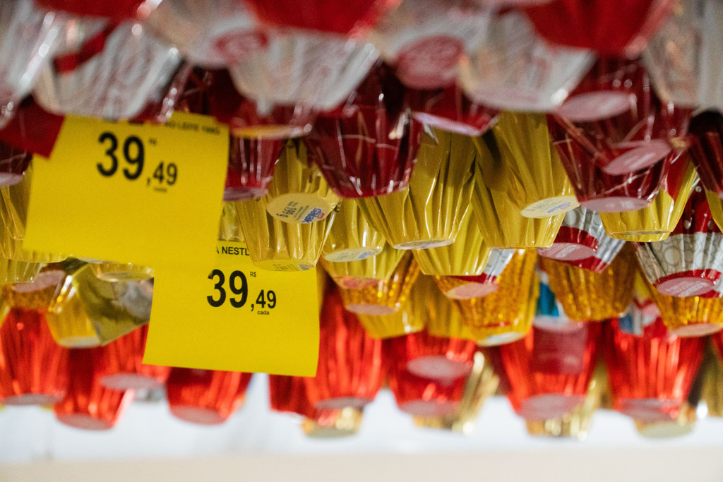 título imagem Ovos de chocolate sobem quase 40% em cinco anos e preços chegam a quase R$ 100 na Páscoa de 2024